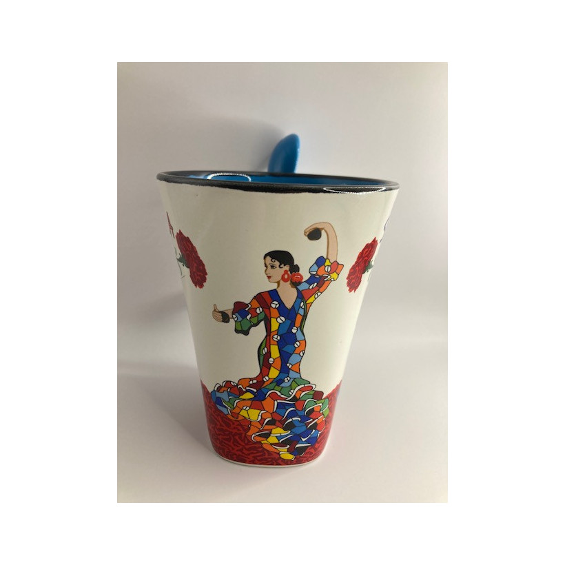 Taza Flamenca