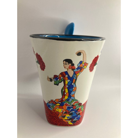 Taza Flamenca