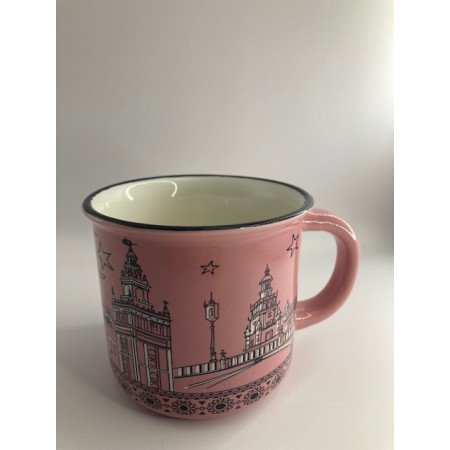 Taza Sevilla Rosa